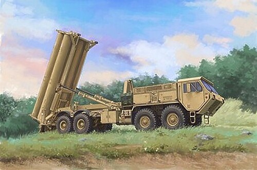 Trumpeter thaad missile system - trumpeter,